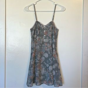 BCBG floral mini dress